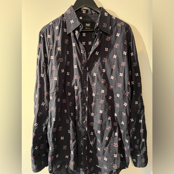 Dolce and Gabanna runway dress shirt Size 16 1/2…. 42 - Picture 1 of 3